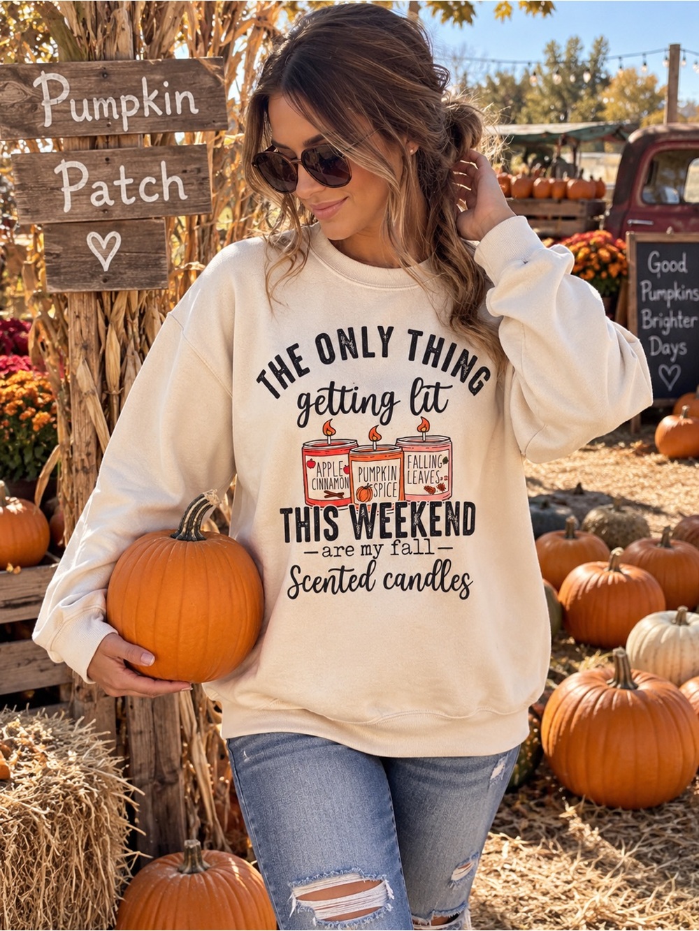 🕯️🍁NWT Wow! Cute Fall Sweatshirt!🤎